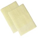 Ver imagem 1 de Kit 2 Toalha de Banho Capri Atlântica 100% Algodão Banhão 75x1,50 Cor:amarelo Brilhante