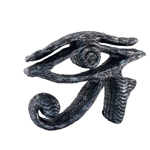 Escultura Decorativa Rústica Olho de Hórus