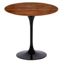 Ver imagem 1 de Mesa Saarinen Redonda Pau Ferro 137cm - Base Preta mgsaarinen