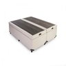 Cama Box Baú Casal Bege Bipartido Com Pistão A Gás - 138x188x41 - 3
