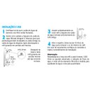 Ver imagem 6 de Refil Purificador de Água Colors Quadriseta E05 Acquabios Preto Carvão Ativo