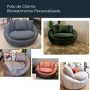 Ver imagem 5 de Poltrona Giratória 127cm Golden Courino Bege - Sallar Home