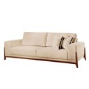 Ver imagem 4 de Sofá Fixo Magnus 2 Lugares Luxo 170cm Castellar Móbile Bege Claro