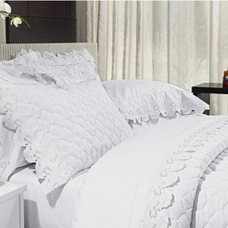 Jogo de Cama King Maiori 4 Peças Percal 200 Fios Bernadete Casa - 1