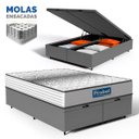 Ver imagem 3 de Cama Box Baú com Colchão de Molas Ensacadas Double Face Essence Probel Queen 158cm