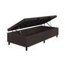 Ver imagem 1 de Box Bau Flex Veludo 79x198 Italian Flex