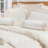 Jogo de Cama Casal Amande 4 Peças Percal 200 Fios Bernadete Casa - 1