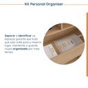 Ver imagem 7 de Conjunto Modulado Joy 2 Peças Nicho com 2 Gavetas e Sapateira CabeCasa MadeiraOriginals