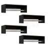 4 Cabideiro de Parede Loja Arara Porta Roupas Aéreo Quarto Closet AJB STORE - 4