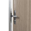 Ver imagem 5 de Kit Porta de Madeira Lisa 212x75cm com Batente de Alumínio 3,6cm Ecomadeiral Mgm