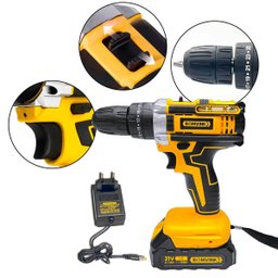 Parafusadeira Compacta 21v para Uso Doméstico e Profissional - 5