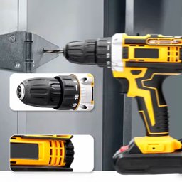 Parafusadeira Compacta 21v para Uso Doméstico e Profissional - 6