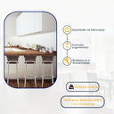 Ver imagem 3 de Kit 3 Bancos Alto Tamborete para Balcão Junco Argila Àrea de Lazer Ilha Bancada bar Churrasqueira