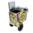 Ver imagem 1 de Carrinho de Açaí R2 com Roda Pneumática e Guarda-sol 965