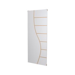 Folha de Porta Madeira Decorada 210x80cm Espessura 3,5cm Cantareira MGM - 2