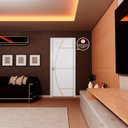 Ver imagem 4 de Folha de Porta Madeira Decorada 210x70cm Espessura 3,5cm Gaúcha Mgm