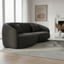 Ver imagem 5 de Sofá Sala Nuvem 170 cm Conforto Premium Decorativo Orgânico:Cinza Carvão