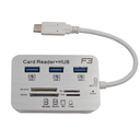 Ver imagem 3 de Hub USB 3.0 3 Portas + Leitor de Cartão Type-C F3 Jc-Tyc-Combo 603