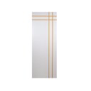 Ver imagem 1 de Folha de Porta Madeira Decorada 210x70cm Espessura 3,5cm Mantiqueira MGM Branco