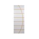 Ver imagem 1 de Folha de Porta Madeira Decorada 210x70cm Espessura 3,5cm Neblina MGM Branco
