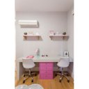 Ver imagem 3 de Kit 2 Cadeiras Escritório Secretaria Decorativa Eames Chicago