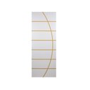 Ver imagem 1 de Folha de Porta Madeira Decorada 210x80cm Espessura 3,5cm Neblina MGM Branco