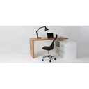 Ver imagem 6 de Kit 2 Cadeiras Escritório Secretaria Decorativa Eames Chicago Preto