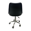 Ver imagem 2 de Kit 2 Cadeiras Escritório Secretaria Decorativa Eames Chicago Preto