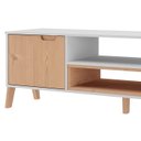 Ver imagem 5 de Rack Para TV 50 Polegadas 2 Portas BF1013 Branco Pinus HEC