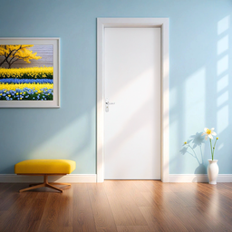 Folha de Porta Madeira Lisa 210x60cm Espessura 3,5cm MGM - 1