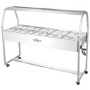 Ver imagem 2 de Buffet Térmico Infantil 10 Cubas SPL512IF Spolu 220V