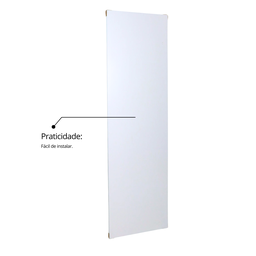Folha de Porta Madeira Lisa 210x80cm Espessura 3,5cm MGM Branco - 7 Folha de Porta Madeira Lisa 210x80cm Espessura 3,5cm MGM Branco - 7