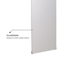 Folha de Porta Madeira Lisa 210x80cm Espessura 3,5cm MGM - 9