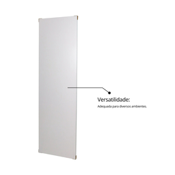 Folha de Porta Madeira Lisa 210x80cm Espessura 3,5cm MGM Branco - 13 Folha de Porta Madeira Lisa 210x80cm Espessura 3,5cm MGM Branco - 13