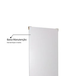 Folha de Porta Madeira Lisa 210x80cm Espessura 3,5cm MGM Branco - 10 Folha de Porta Madeira Lisa 210x80cm Espessura 3,5cm MGM Branco - 10