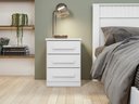 Ver imagem 7 de Mesa de Cabeceira 3 Gavetas Baiao - Lp - Rei de Casa Branco
