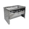 Churrasqueira Portatil Inox Compacta Desmontavel Gourmet - 1
