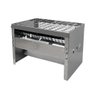 Churrasqueira Portatil Inox Compacta Desmontavel Gourmet - 3