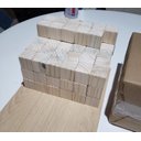 Ver imagem 5 de Combo - Kit 150 Peças de Madeiras p/ Artesanato Pinus Lixado Muvart Industrial COMBO MADEIRAS ARTESA