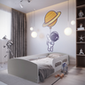 Cama Montessoriana Solteiro Jardim Com Protecao  - 2