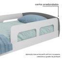 Ver imagem 7 de Cama Montessoriana Solteiro Jardim com Protecao Branco/Fumê