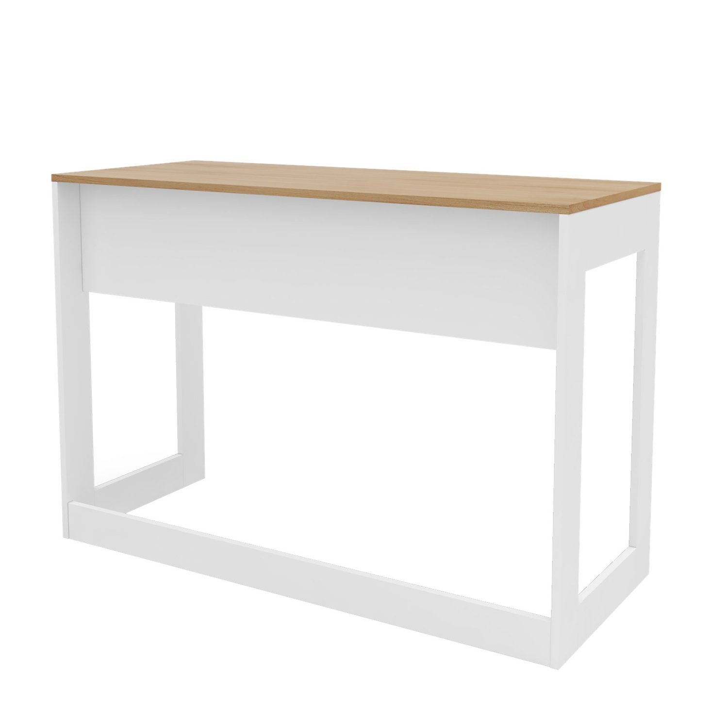 Escrivaninha Mesa para Escritório 110cm 1 Gaveta 1 Nicho Rocklin - 4
