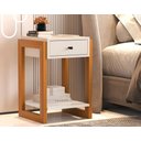 Ver imagem 2 de Mesa de Cabeceira 1 Gav 1661 Perola Ofertamo