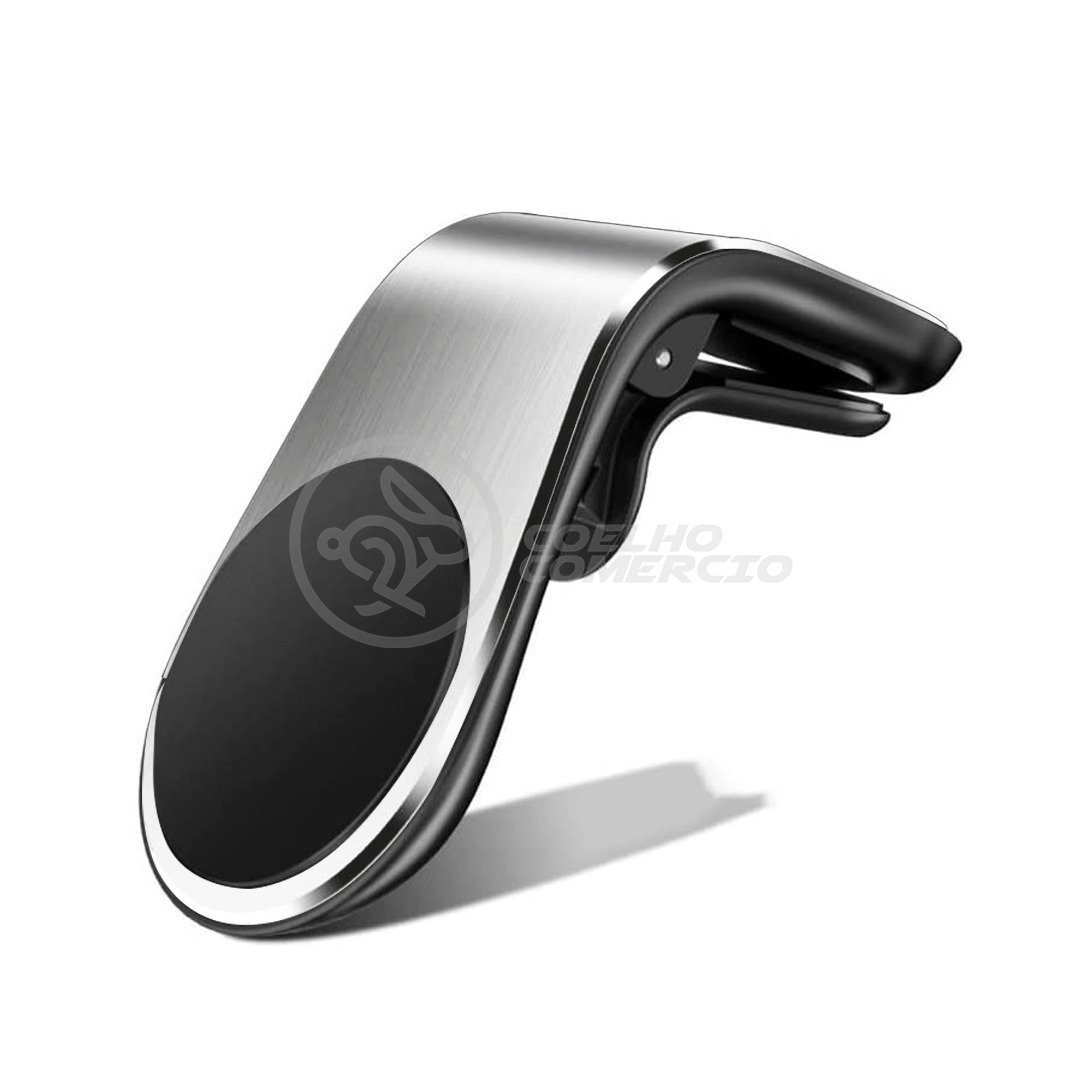 Suporte Adaptador Magnético Veicular Universal Clip Car Holder Para
