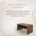 Ver imagem 7 de Mesa para Escritório 1600 Nogal/Preto Artany
