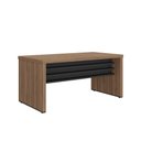 Ver imagem 3 de Mesa para Escritório 1600 Nogal/Preto Artany