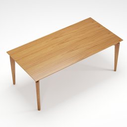 Mesa para Sala de Jantar 140x90cm Laminada Columbia  - 4