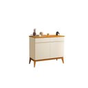 Ver imagem 1 de Buffet Balcão Mag Estilo Retrô 2 Portas Cor Off White Cedro