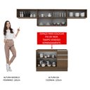 Ver imagem 6 de Armário de Cozinha Compacta 280cm Rustic Marina Madesa 01