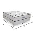 Ver imagem 2 de Cama Box King Highfoam Ortobom 193x203x28cm Ortobom